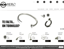 Tablet Screenshot of meirojoyas.com